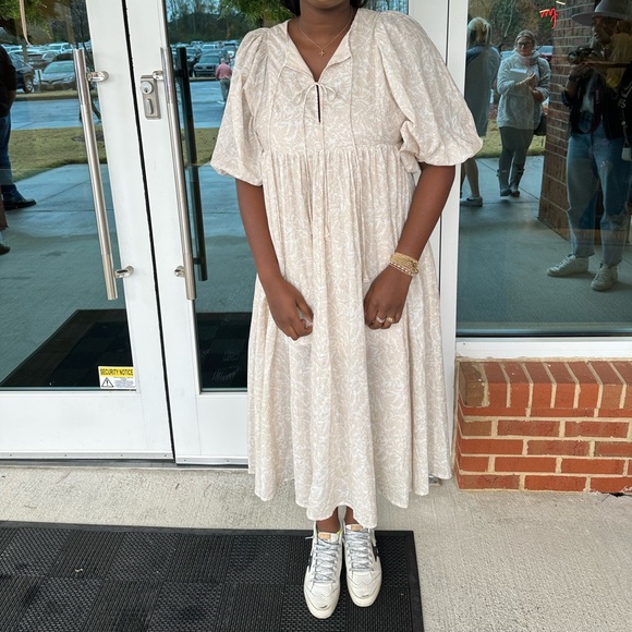 Tan Maxi Dress - Picture 1 of 1